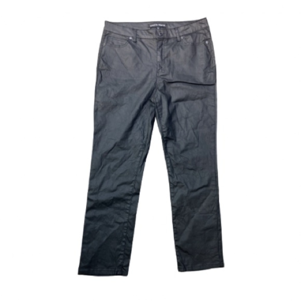 Boston Proper High Rise Straight Leg Black Pants Womens‎ 12